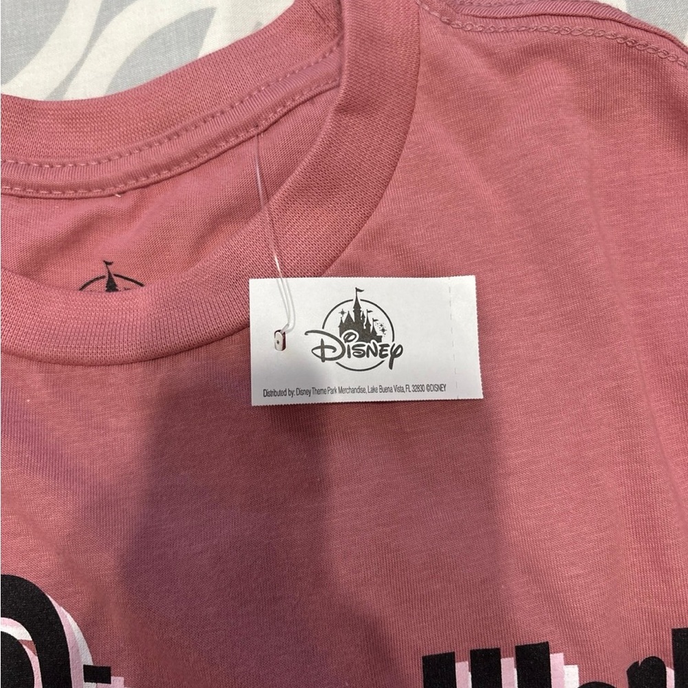 Disney Minnie Mouse Pink Graphic Tee - Picture 5 of 6
